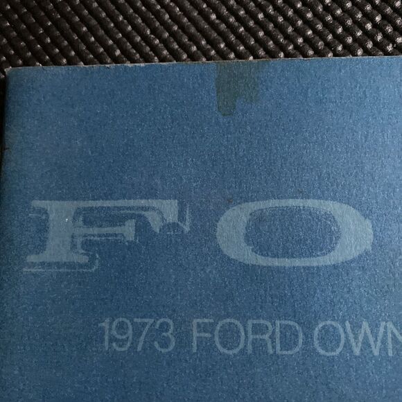 Ford 1973 Owners Manual VTG Performance American Made - Picture 2 of 9